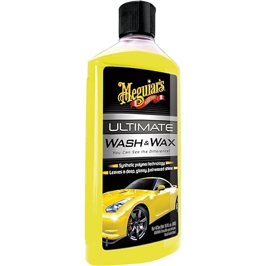 Meguiar's Oficial Ultimate Shampoo Con Cera G17716 473 ml
