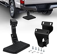 Vista 1 de 75312-01A escalón de parachoques trasero compatible con Ford F150 (2015 2016 2017 2018 2019 2020) Escalón retráctil para caja de camión