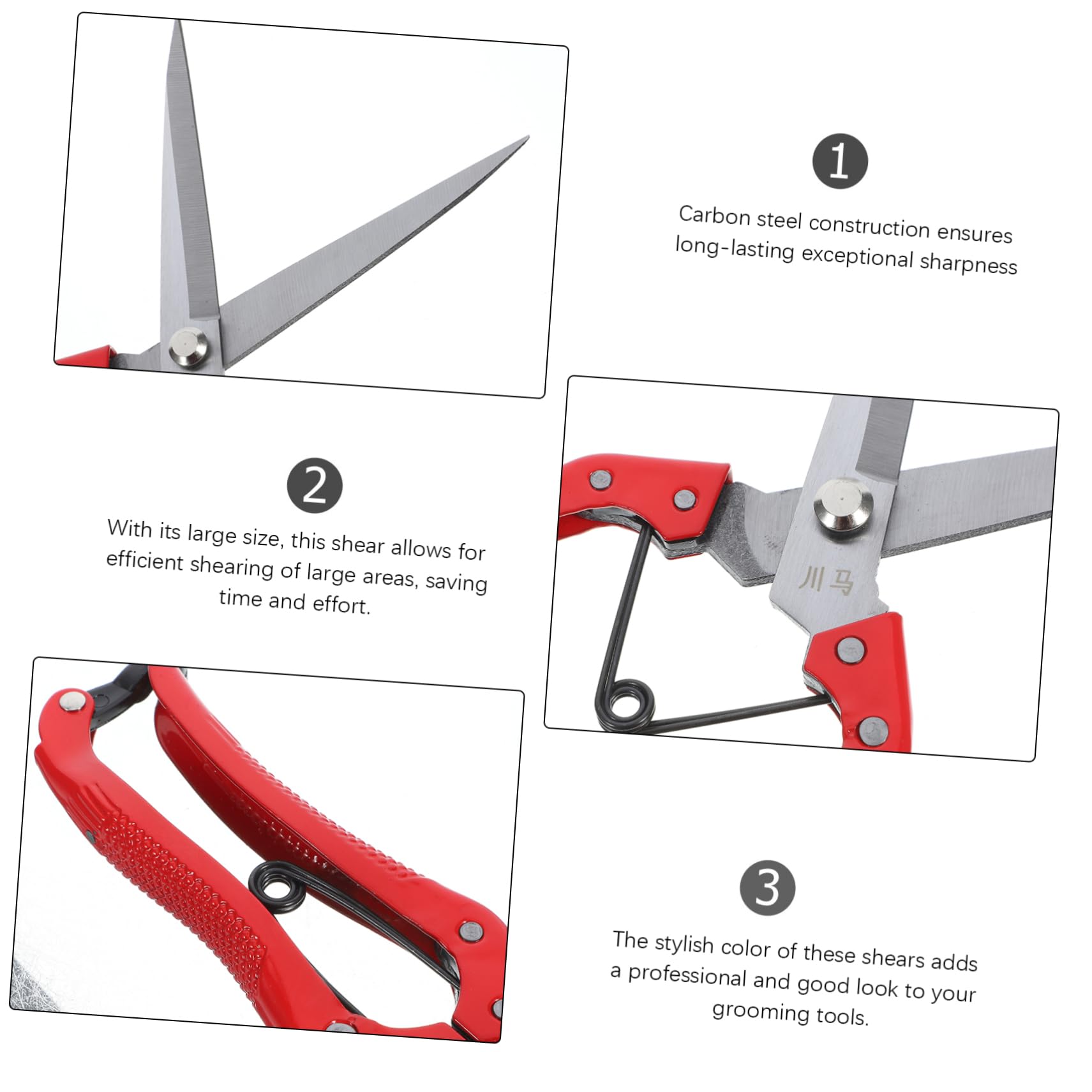 Toddmomy 4pezzi Cesoie Per e Carbonio Strumento Professionale Per La Animali Da Design Ergonomico e Affilata