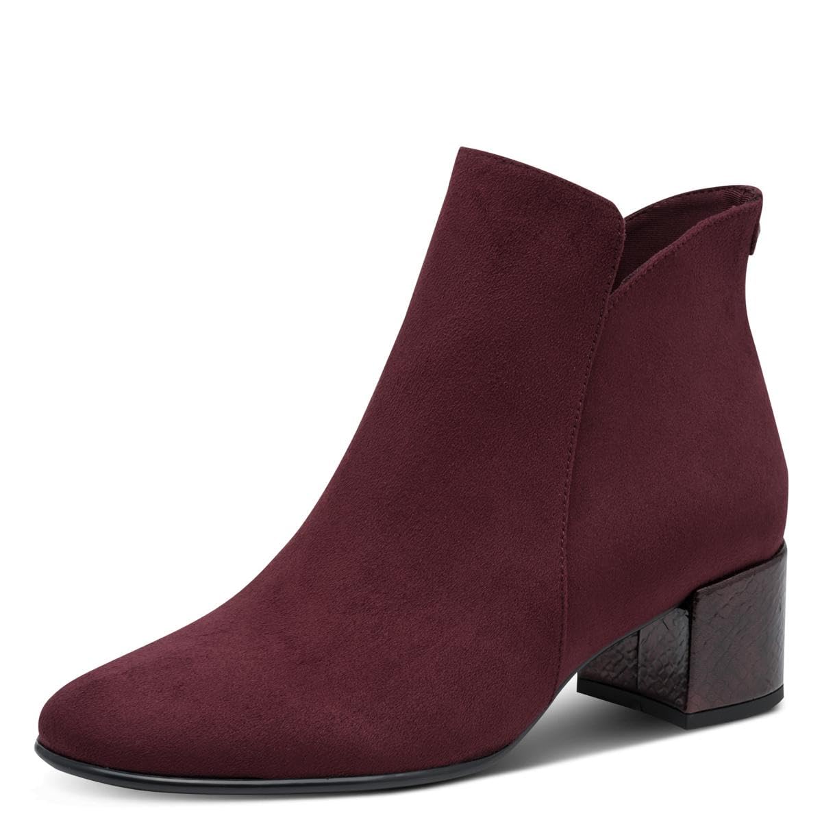 Tamaris Damen Boots Textil, rot, 39 EU