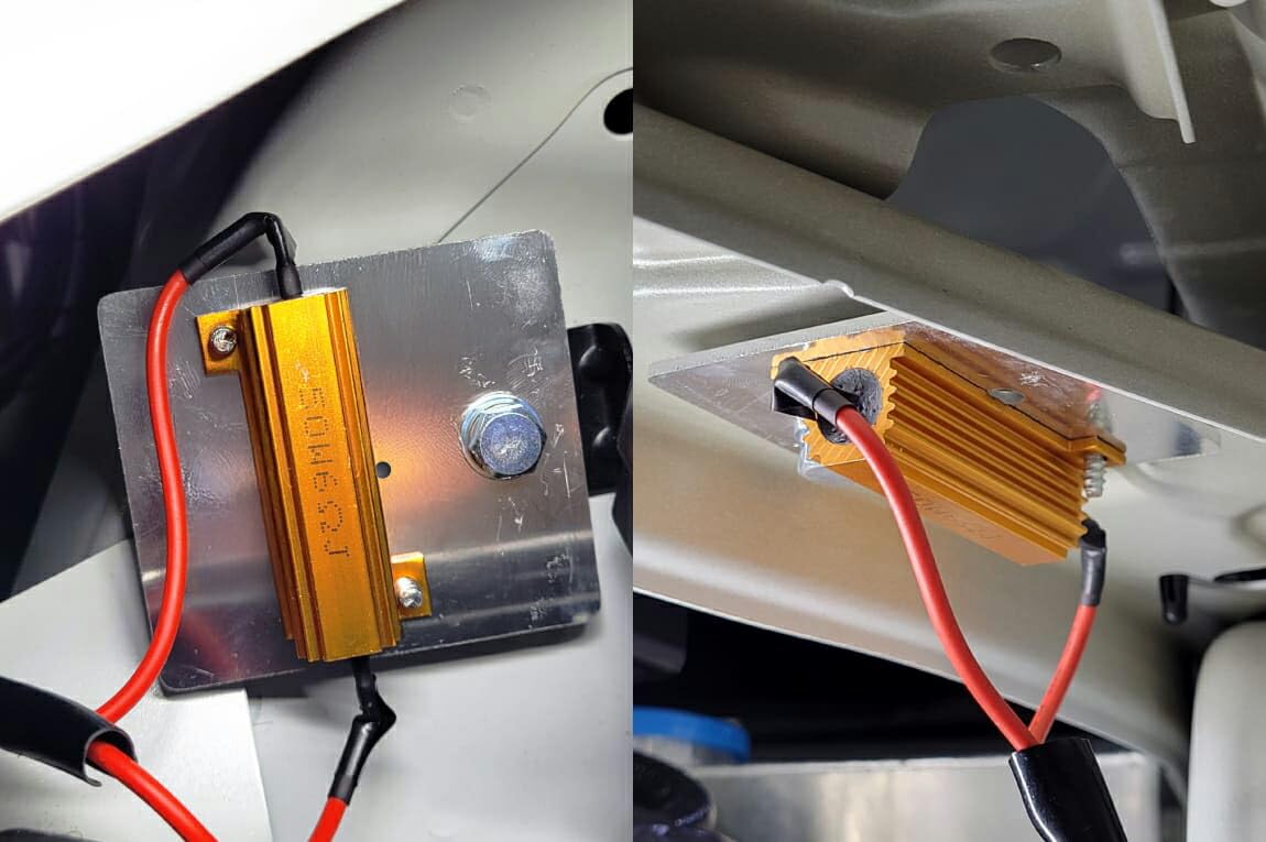 Amazon | ショウワガレージ 抵抗取り付けプレート 2枚セット LED