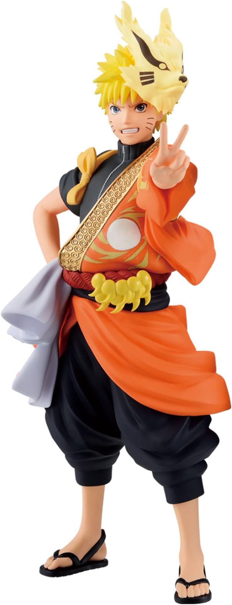Banpresto Naruto Shippuden Uzumaki Naruto Figure (TV Anime 20th Anniversary Costume)