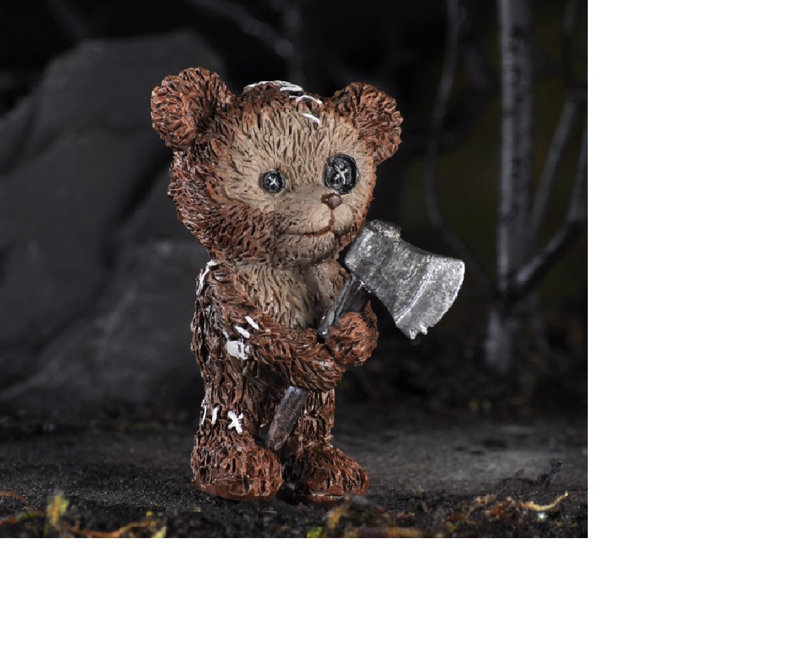 Amazon.com: Fiddlehead Products Teddy Bear W/Axe Fairy Garden