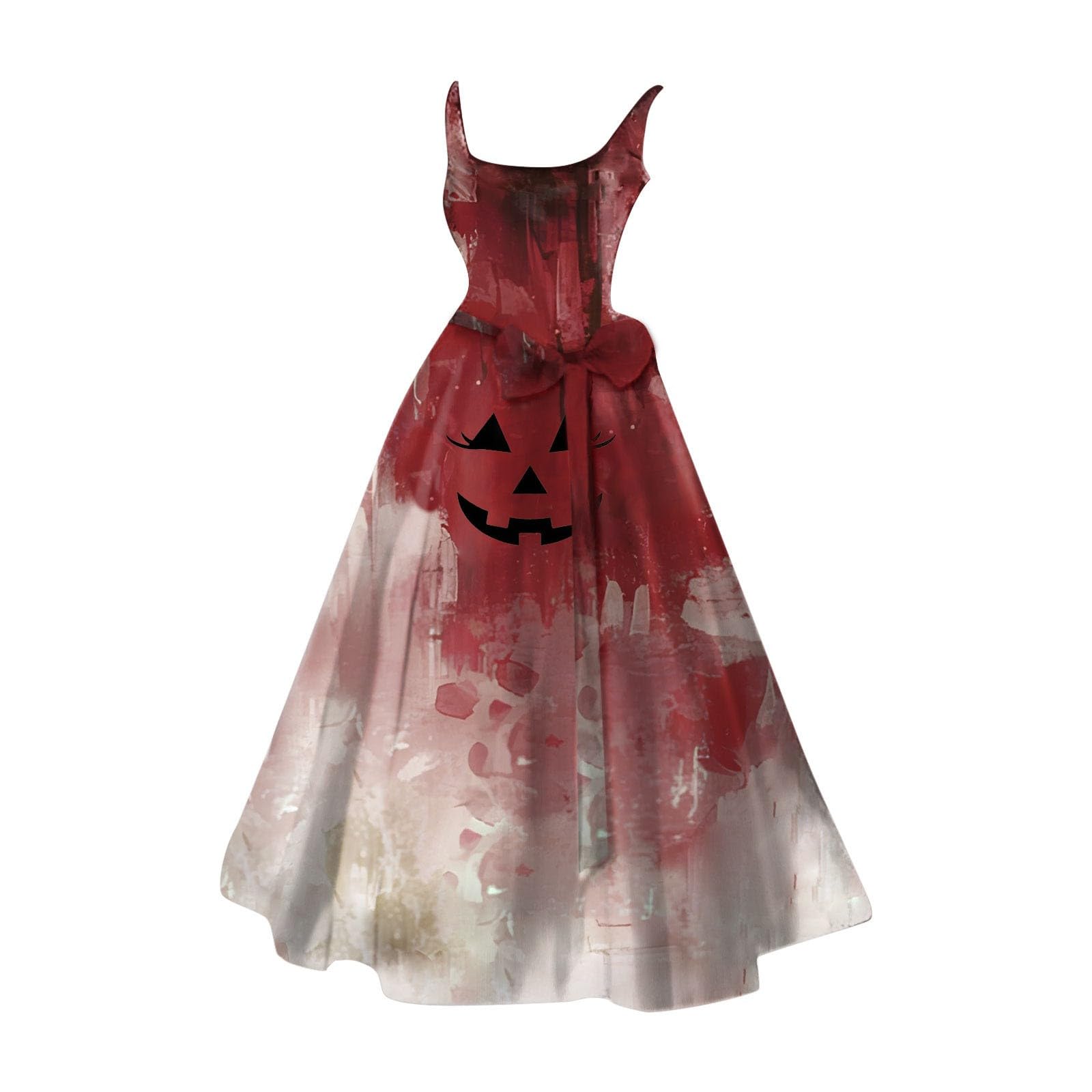Amazon.com: Women's Halloween Costume Bloody Print Sleeveless Tunic Dress  Women Dresses Summer Casual Dresse ﻿ (Orange, S) : Clothing, Shoes & Jewelry