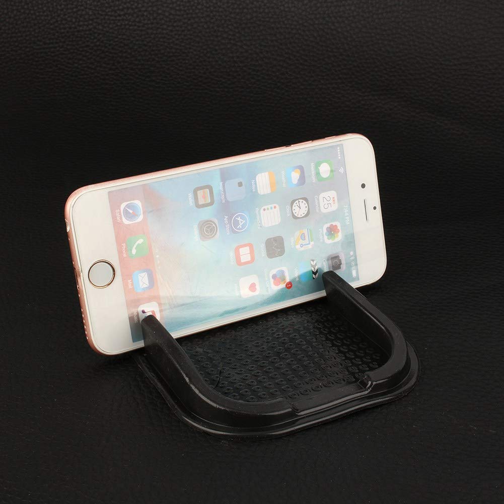 Support De Téléphone Portable En Silicone Voiture Tapis Anti-dérapant Tableau Bord Support Pour