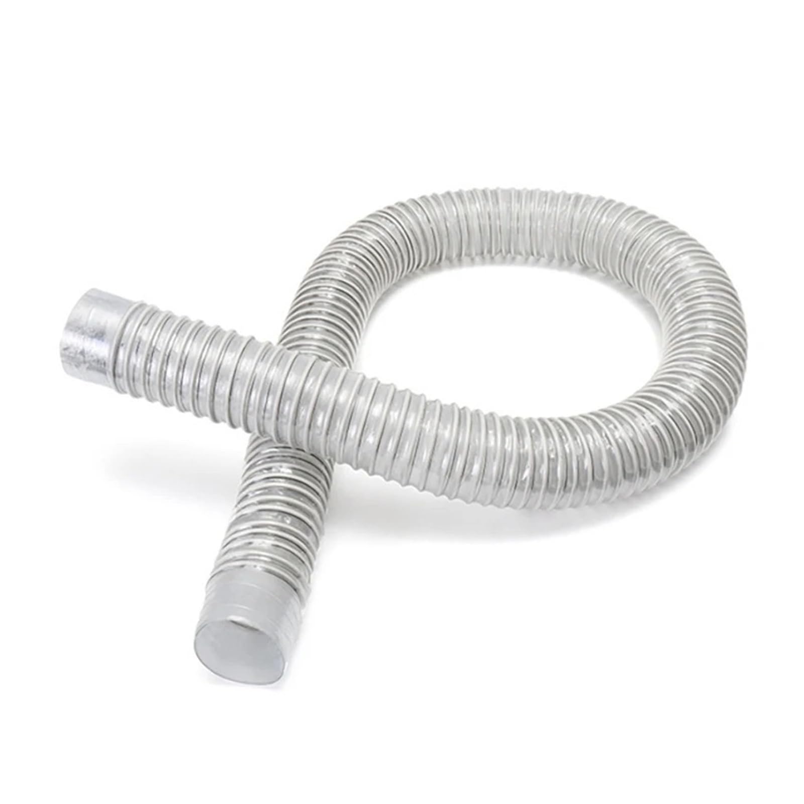 Tubo flessibile per aspirapolvere, diametro interno 50 mm, in PVC, industriale, per raccogliere la polvere, per lavorazione del legno, macchina da incidere, 2 m