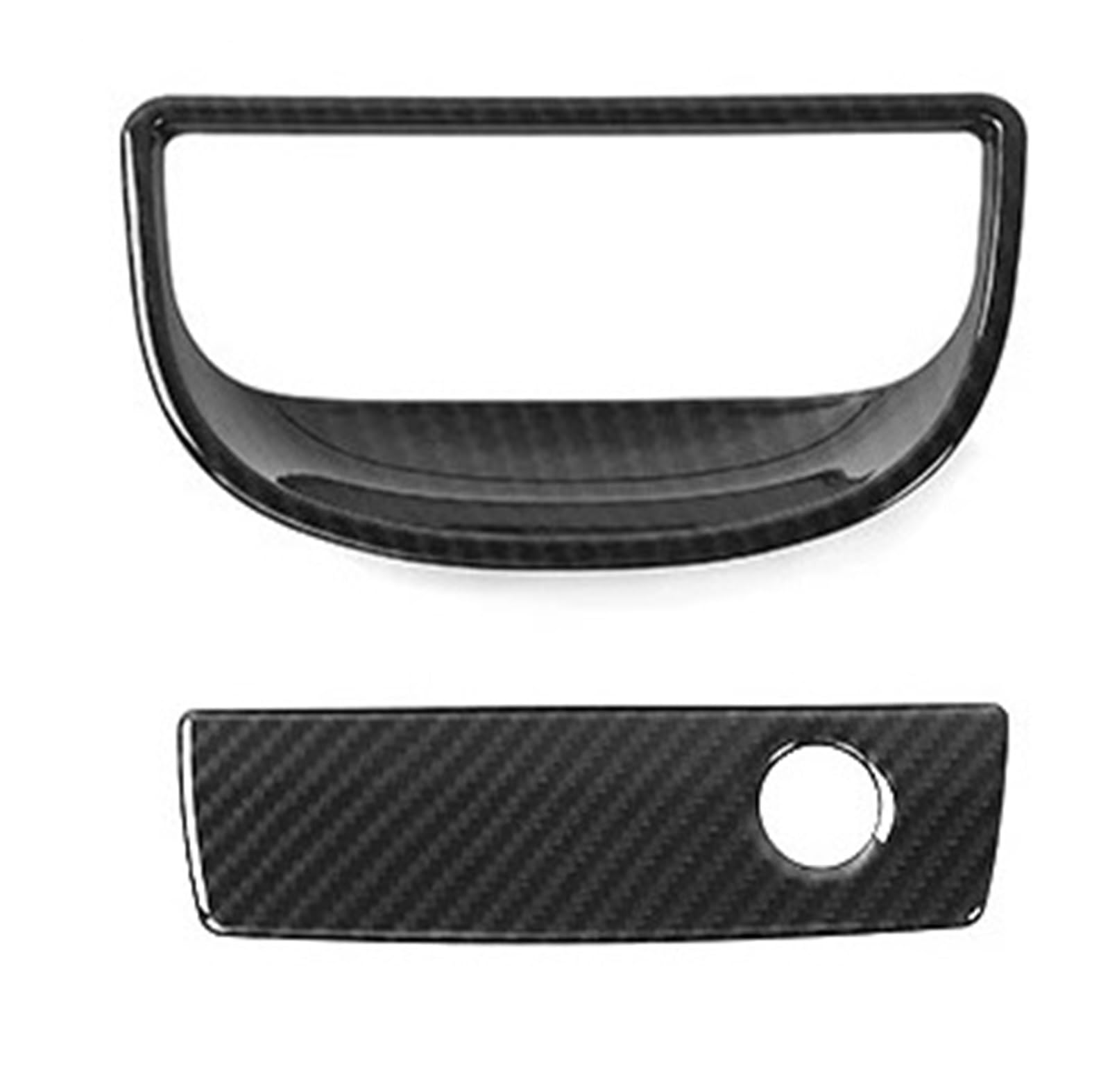 Interior Mouldings for Jeep for Wrangler JK 2007-2017 ABS Car Center Console Dashboard Decoration Cover Stickers Interior Accessories Car Accessory(Copilot Handle A)