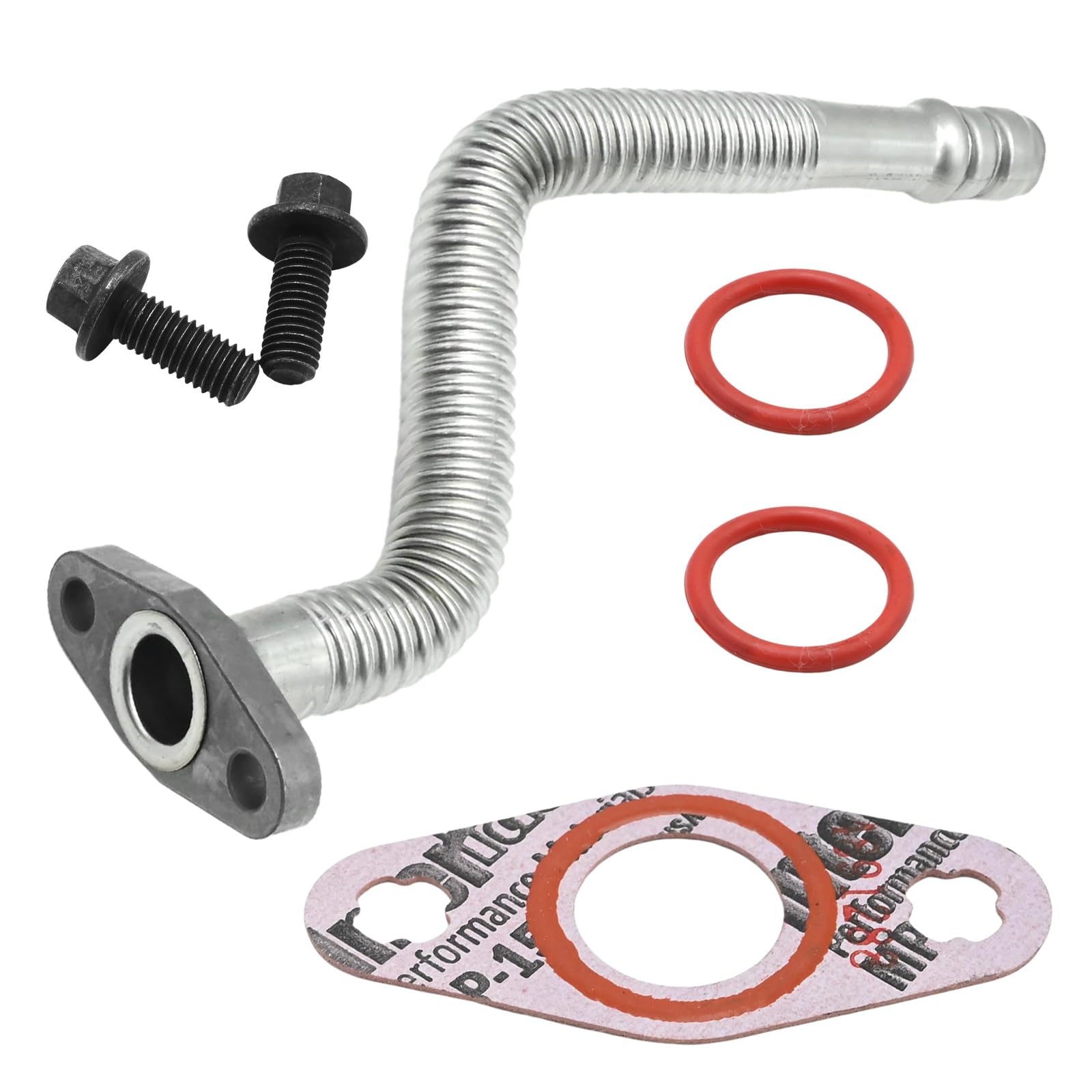 Amazon.com: laffoonparts 5.9L Oil Return Drain Line Turbo Oil