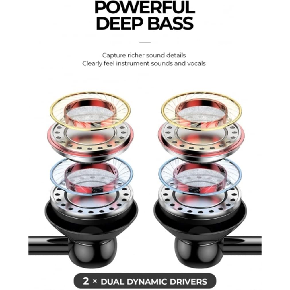 Wired Earphones for Galaxy A13 5G/A03s - Hi-Fi Sound Headphones Handsfree Mic Headset R1M Compatible with Samsung Galaxy A13 5G/A03s