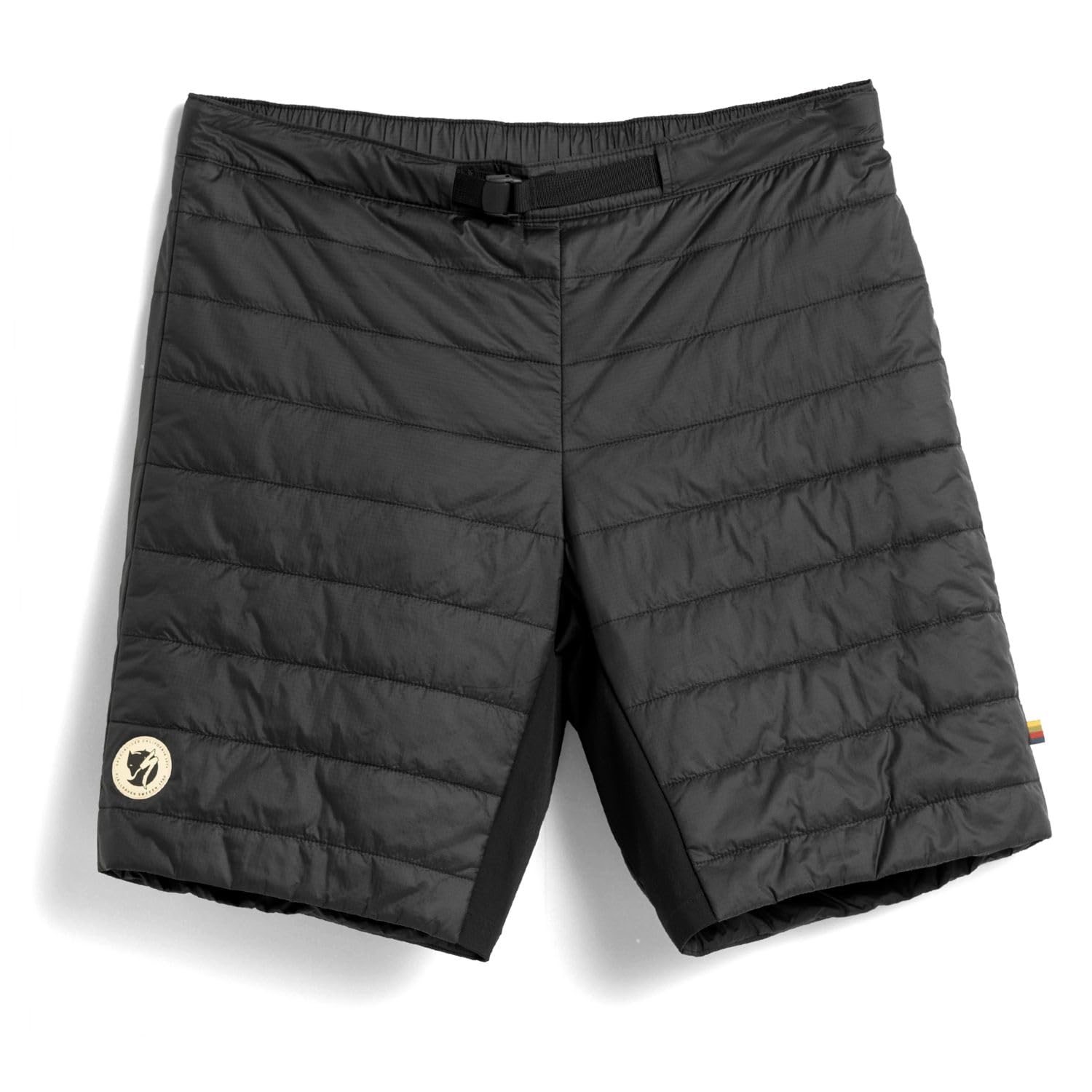 Fjällräven Unisex Black Fjäll Räven Thermo Outdoor Shorts, L, L