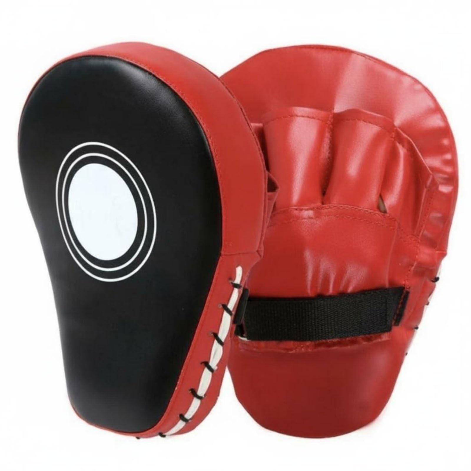 High-Density Soft Curved Focus Pad Shock Absorbing Boxing Hand Pad Multi-Layered Protection Punching Pad for Children, Home, Gym, Boxing Target Pair-image-32