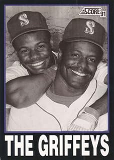1991 Score #841 Griffey Jr./Sr. card