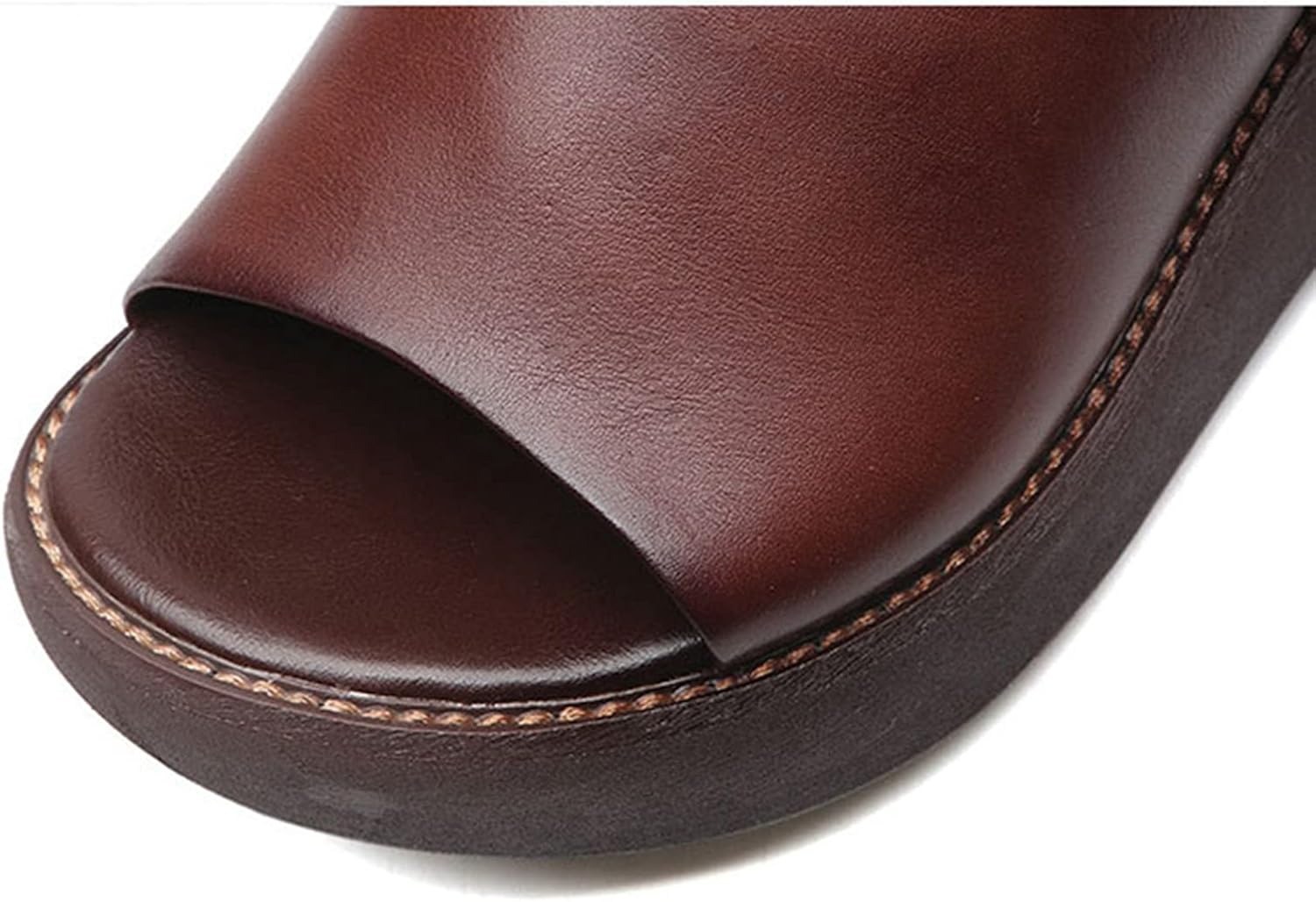 [Rileyana] スリッパサンダル レディース ミュール ウエッジヒール 可愛い 夏 厚底 歩きやすい コンフォート 滑り止め