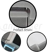 Vista 4 de 2 PCS LC6269261B77 Soporte de clip de gancho para visera solar interior para Mazda 5 6 CX-7 CX-9 RX-8. OEM: LC6269261B77 (gris)