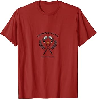 Gentlemans Choice Champions Style Polo Design T-Shirt