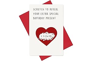 Personalized Scratch-Off Anniversary Card - Funny & Naughty Scratch Off Birthday Card for Boyfriend