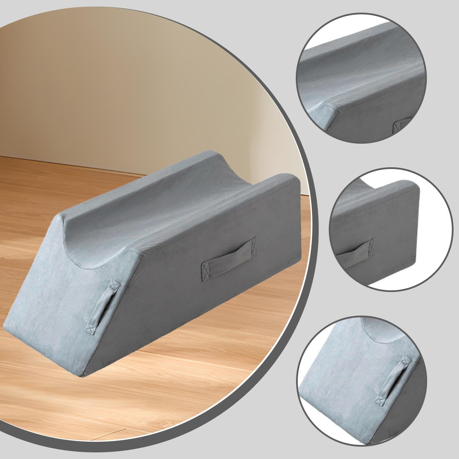 Almohada para Las Piernas, Multifuncional, Cómoda, Compacta, Almohada para Piernas, Almohada de para Cama, Hogar, Interior, Pero, Almohada para Una Sola Pierna, Individual