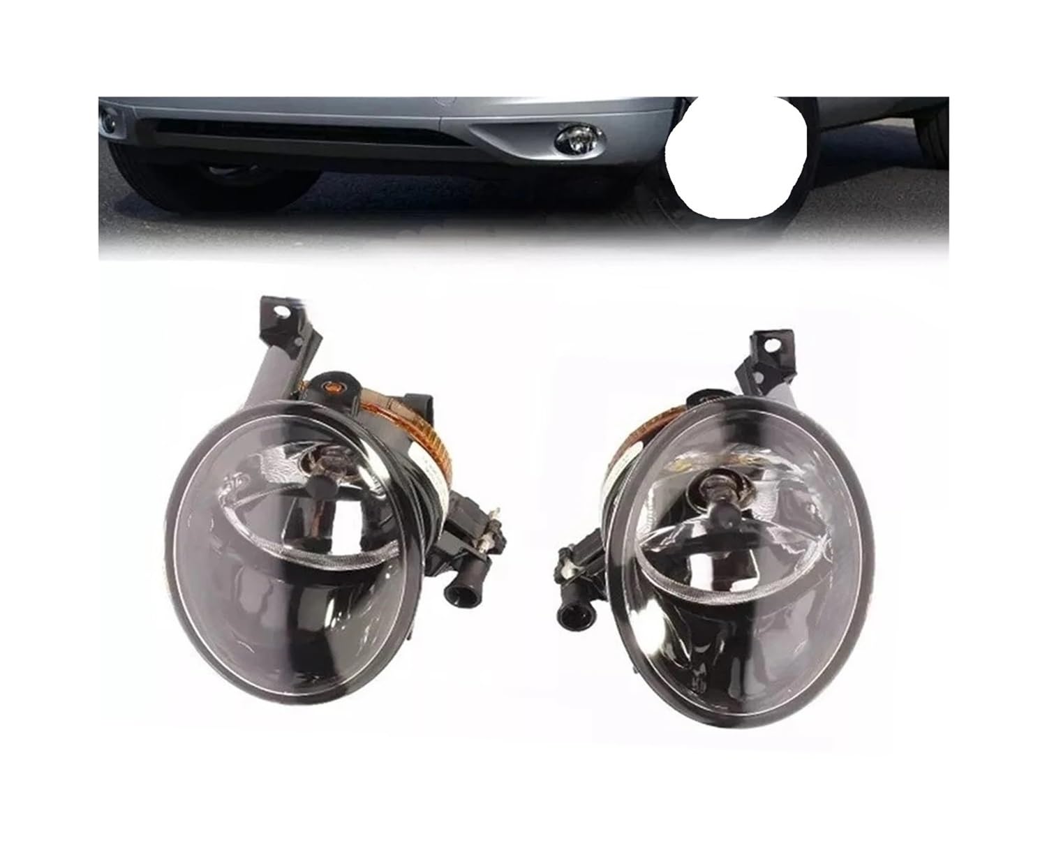 2PCS Nebelscheinwerfer 7P6941699 7P6941700 for 2010-2014 Auto-styling Auto Nebel Birne
