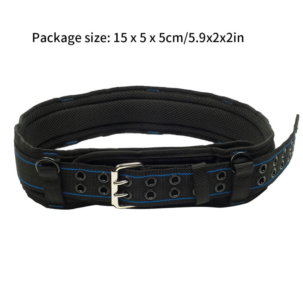 Cintura porta attrezzi resistente con cinturino in vita regolabile, organizer per attrezzi per elettricisti, operai edili, giardinieri e progetti fai da te