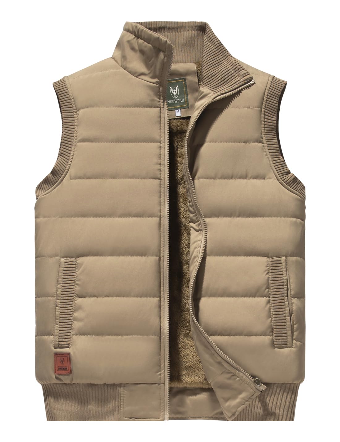 Chaleco de invierno hombre Sukany acolchado con forro polar premium 8