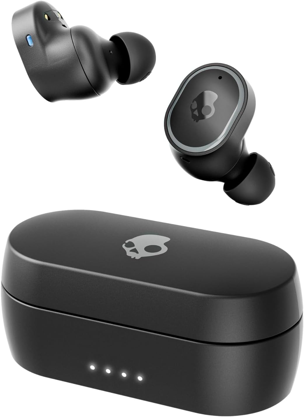 Sesh ANC Wireless Earbuds, Bluetooth Headphones, Noise Cancelling, Up to 46 Hours Battery with Charging Case, Sweat and Water Resistant, Microphone for iPhone Android - True Black
