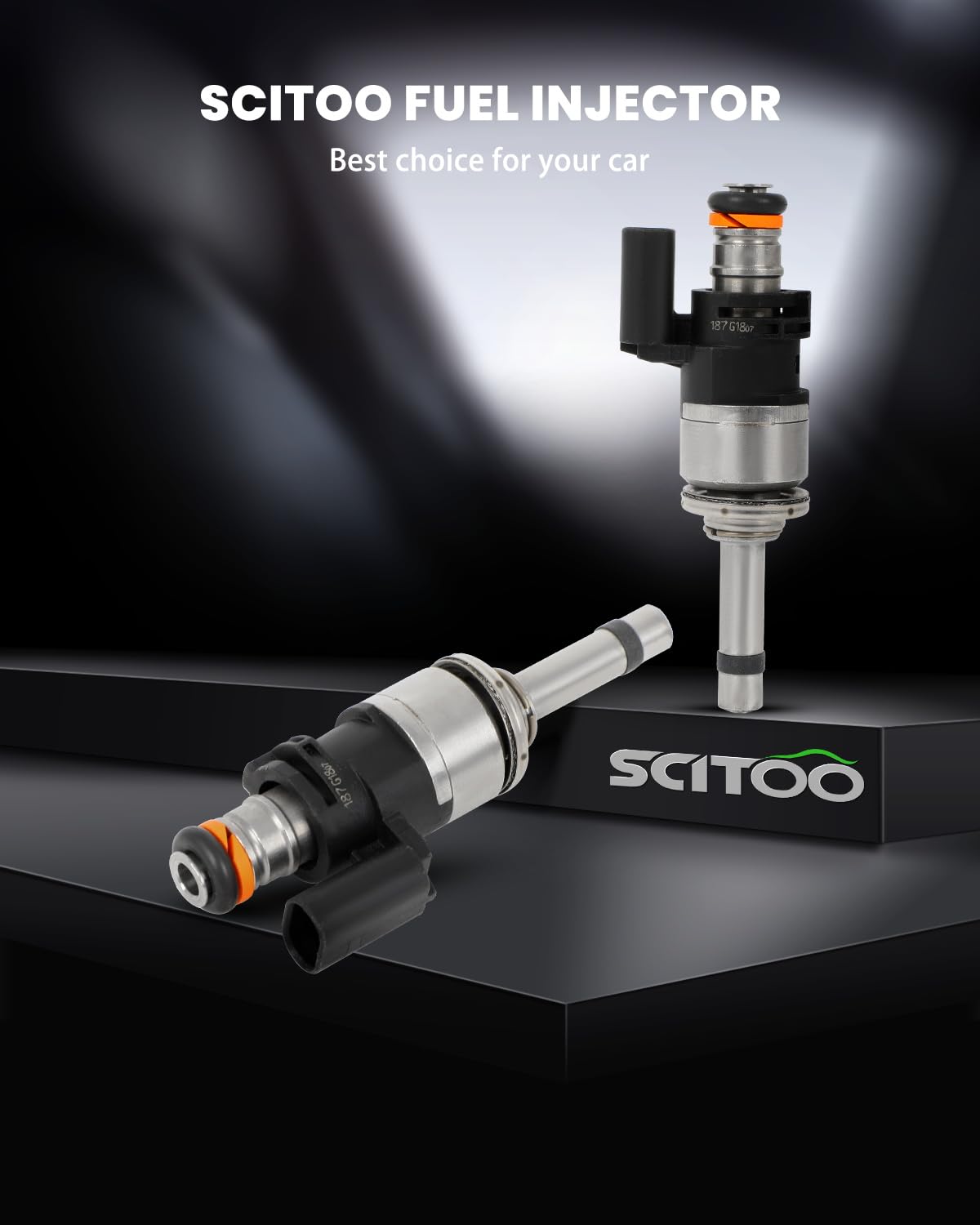 Amazon.com: SCITOO 4Pcs 6 Holes Fuel Injectors fit for Ford