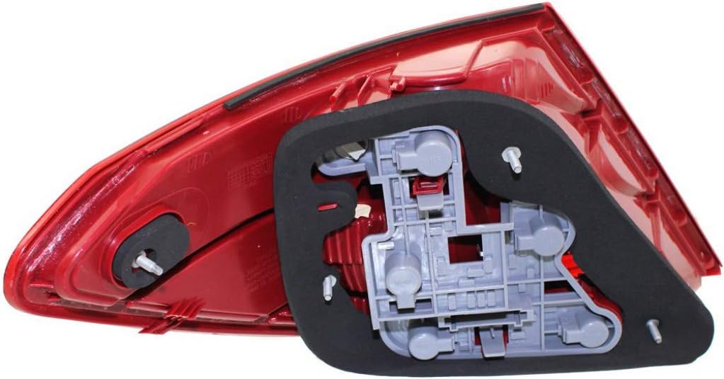CarLights360: For Mercedes-Benz C350 Tail Light Assembly 2008 09 10 2011 Passenger Side w/Bulbs DOT Certified For MB2801129 | 204 906 84 02