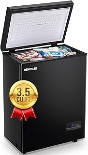 Compact Chest Deep Freezer with Digital Control Panel (-12℉ to 50℉)