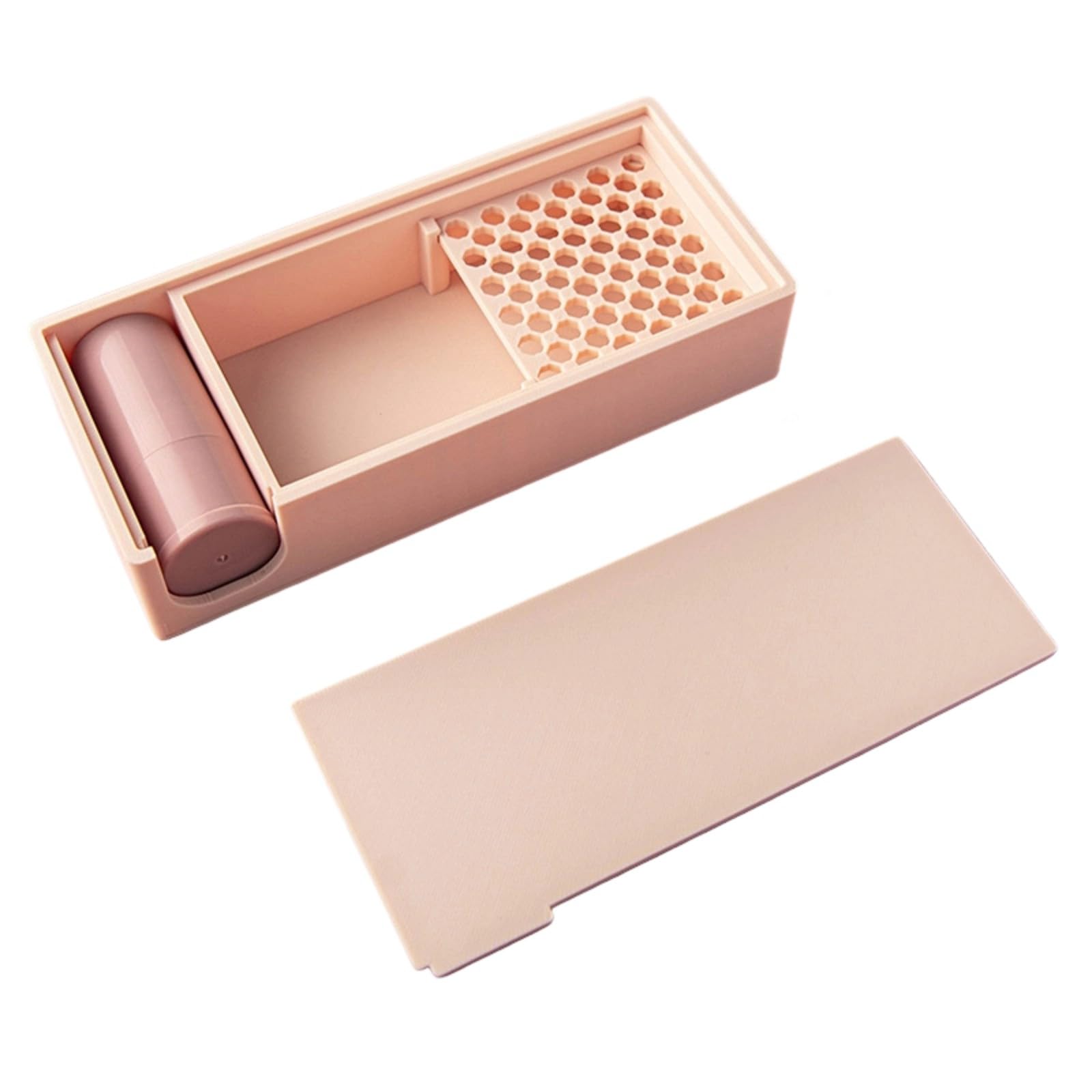 Kaeltsyn Storage Container for Modeling Clay and Baking Starch Featuring Nonstick Surfaces Polylactic Acid Construction Easy Cleaning Box