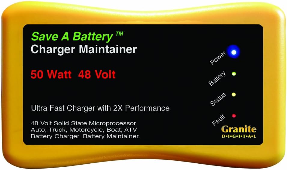 Battery Saver 2365-48 48V 50W Quick Charger and Auto Pulse Maintainer