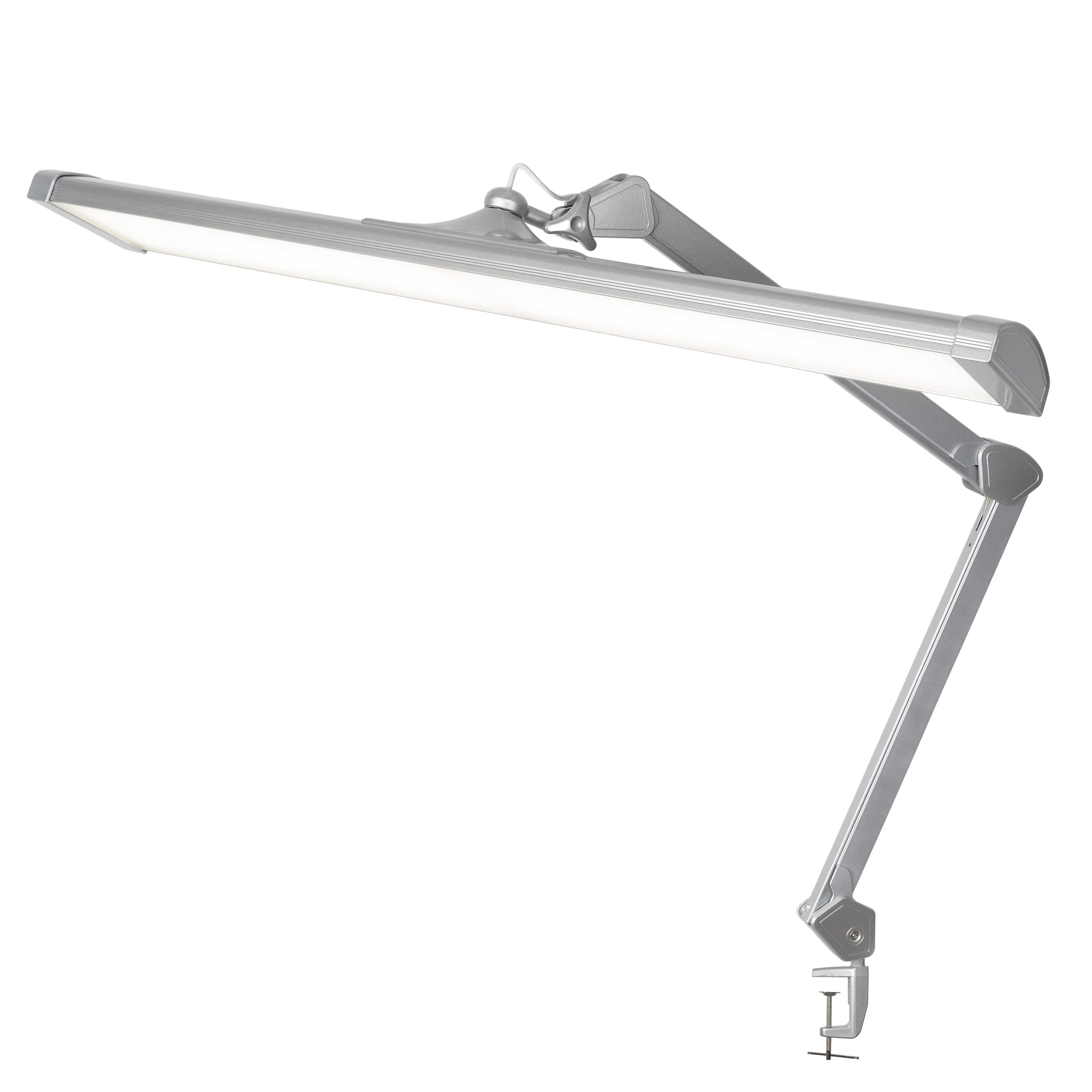 SEMPLIX LED Arbeits-Tischlampe (684 LED/dimmbar/Tischklemme)