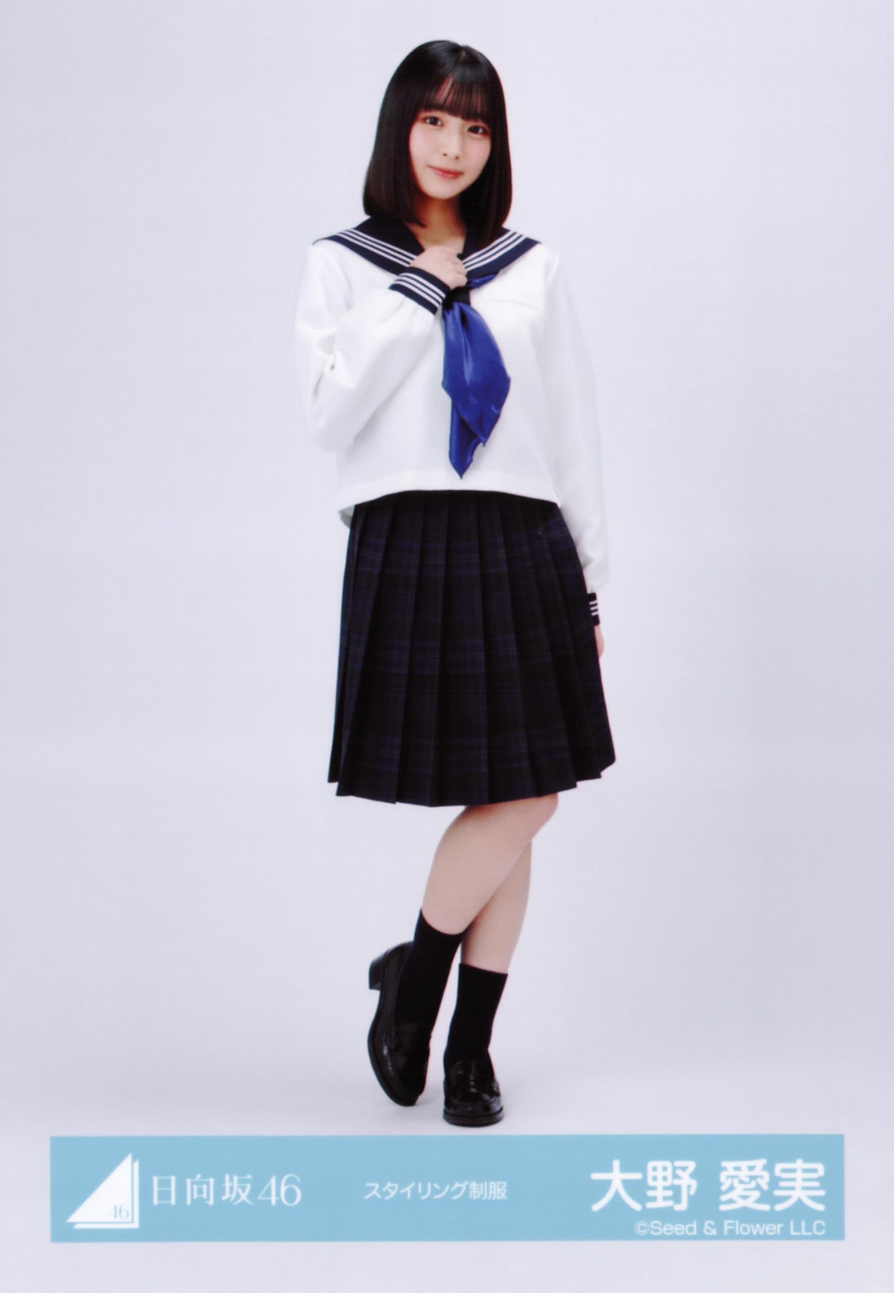 Amazon.co.jp: 日向坂46 生写真 スタイリング制服 4種コンプ 大野愛実