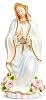 Estatua de la Virgen María, 4.8 pulgadas, católica, bendita Virgen María, adecuada para decoración religiosa, colección y uso en el hogar, regalo de la bendita Virgen María 1