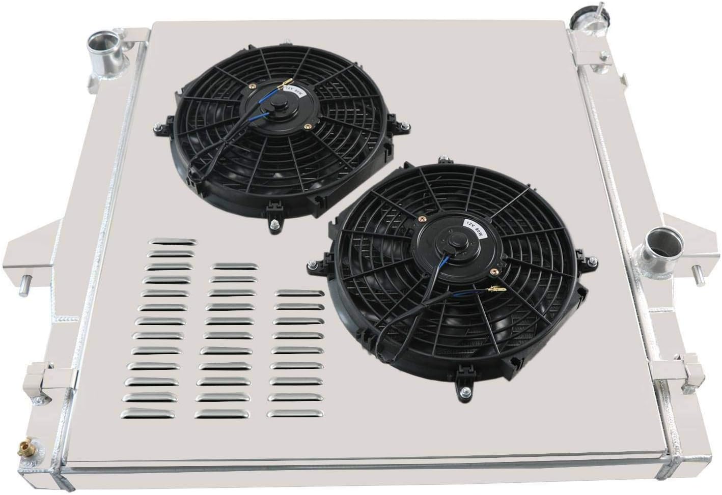 Radiator+Shroud fan+Relay fit 2003-2009 2005 Dodge Ram 2500 3500 5.9 6.7 Cummins