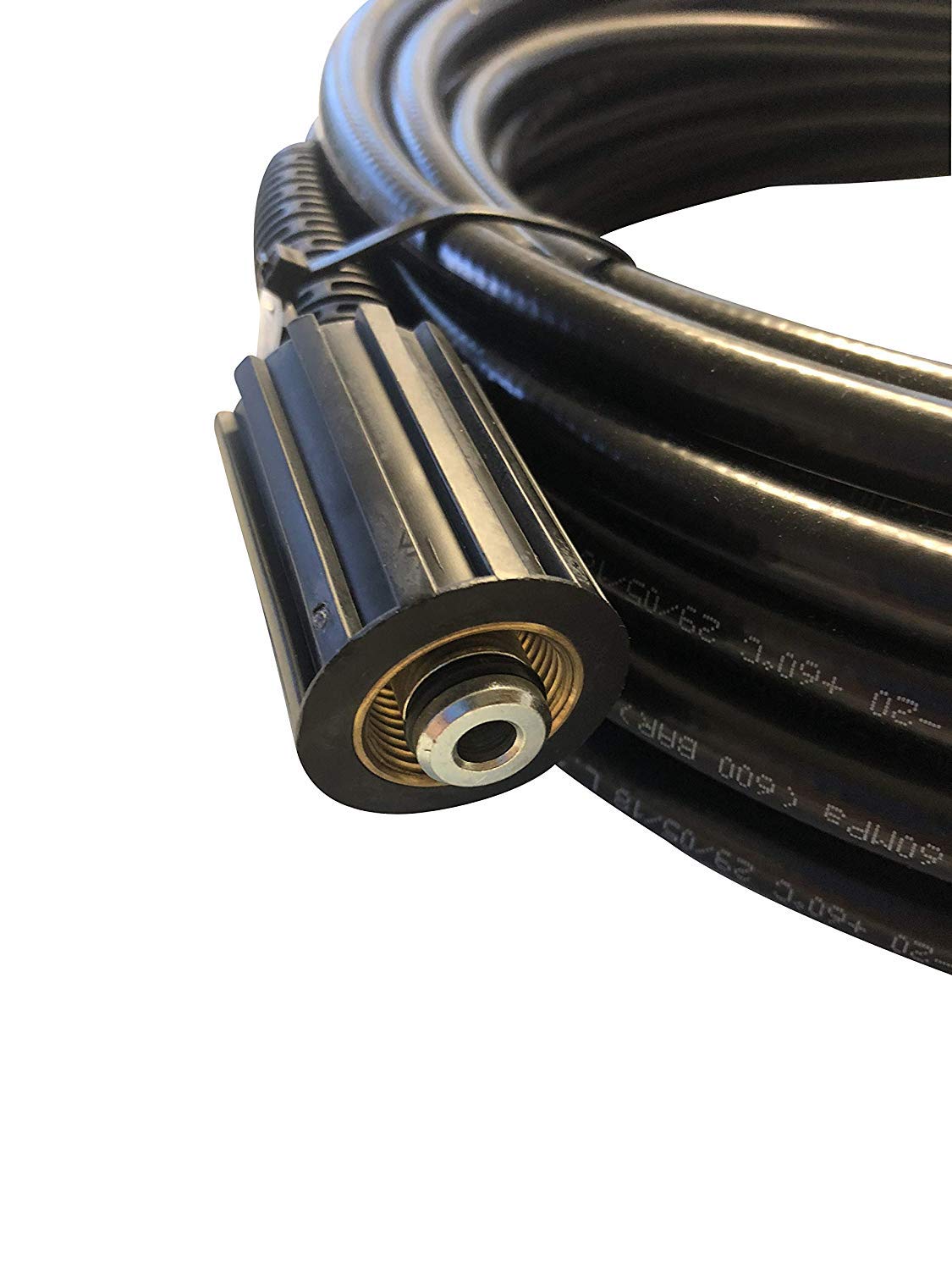 M&M Smartek manguera desatascadora 30 m compatible con Kärcher/Kränzle | Manguera flexible para desatascar tuberías y desagües; comprobar conexión, longitud, boquillas y presión antes de usar.