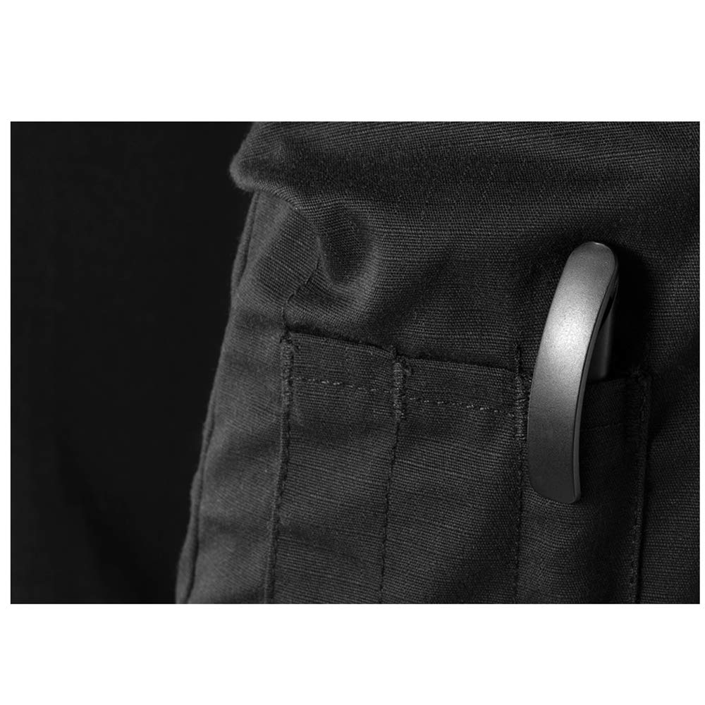 Invader Gear Chemise à Manches Longues Sports Combat, Tissu Ripstop (Noir, S)