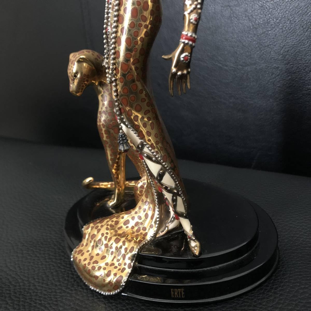 ☆エルテ*Erte Ocelot*フランクリンミント*フィギュリン*アールデコ 