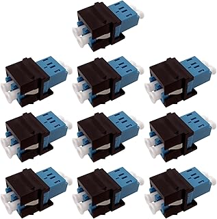 Klaisy Conector acoplador de fibra dúplex UPC para adaptador de acoplador de fibra