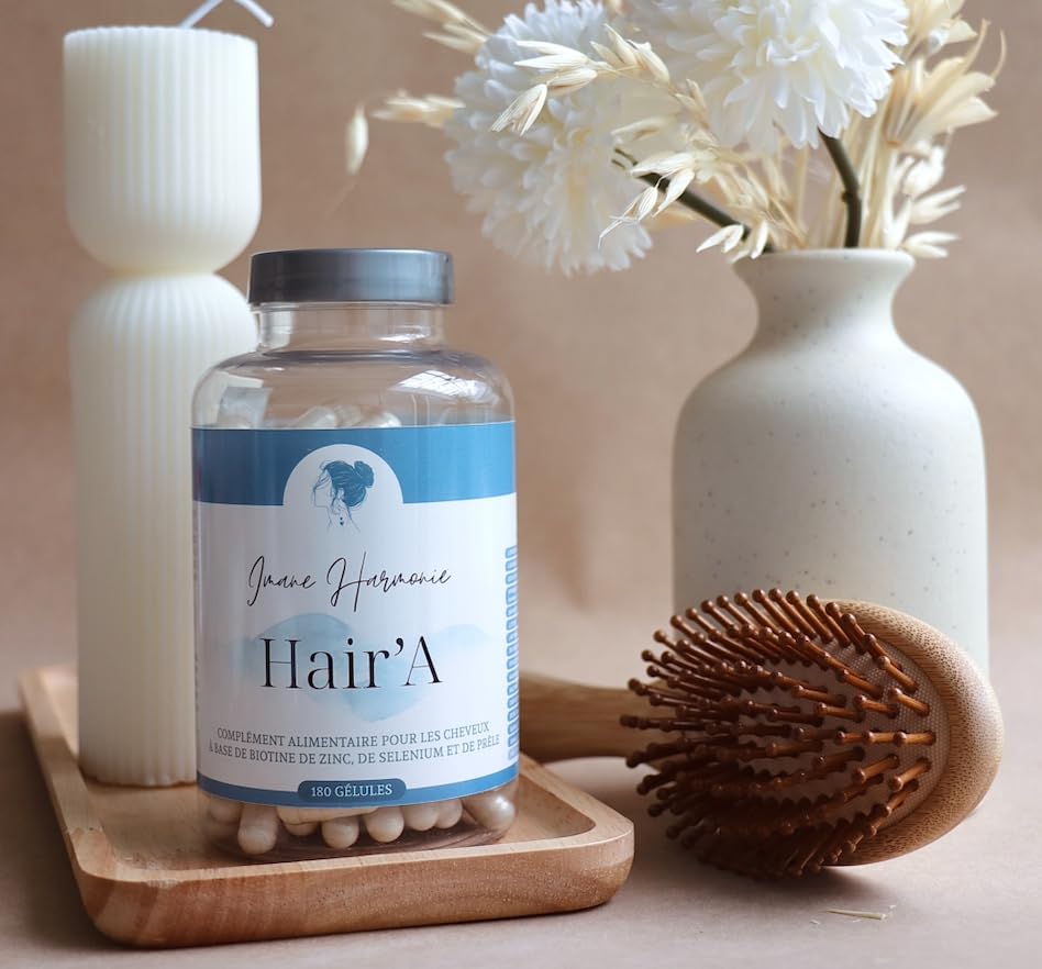 SOPK et chute de cheveux : cure anti-chute naturelle IMANE HARMONIE 2 mois