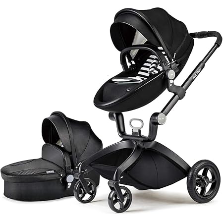 baby stroller 360 rotation function