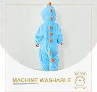 Vista 15 de TONWHAR Baby Boy's Girl's Animal Bodysuit Infant And Toddler's Romper Jumpsuit Halloween Costume Partywear Mono marrón