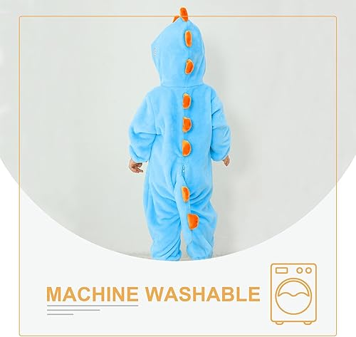 Miniatura 15 de TONWHAR Baby Boy's Girl's Animal Bodysuit Infant And Toddler's Romper Jumpsuit Halloween Costume Partywear Mono marrón