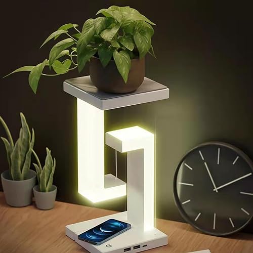 Miniatura 7 de Lámpara de escritorio estilo suspensión, lámpara de mesa, luz nocturna ambiental, lámparas minimalistas para mesita de noche, lámparas de noche