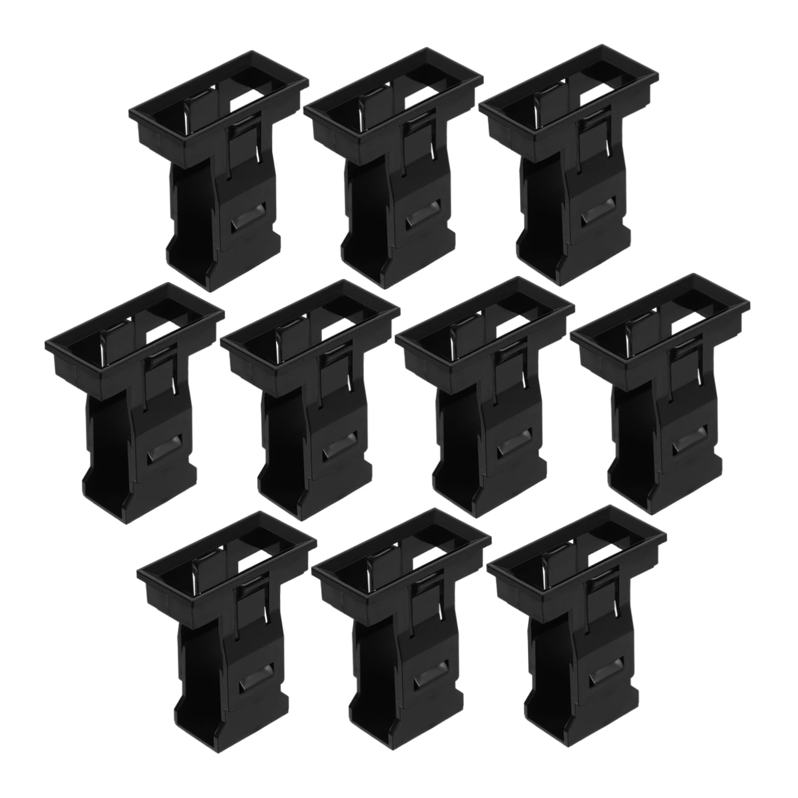 KICHOUSE Electrical Panel Circuit Breaker 10pcs Plastic Base Mount for Air Switch Holder Easy Installati