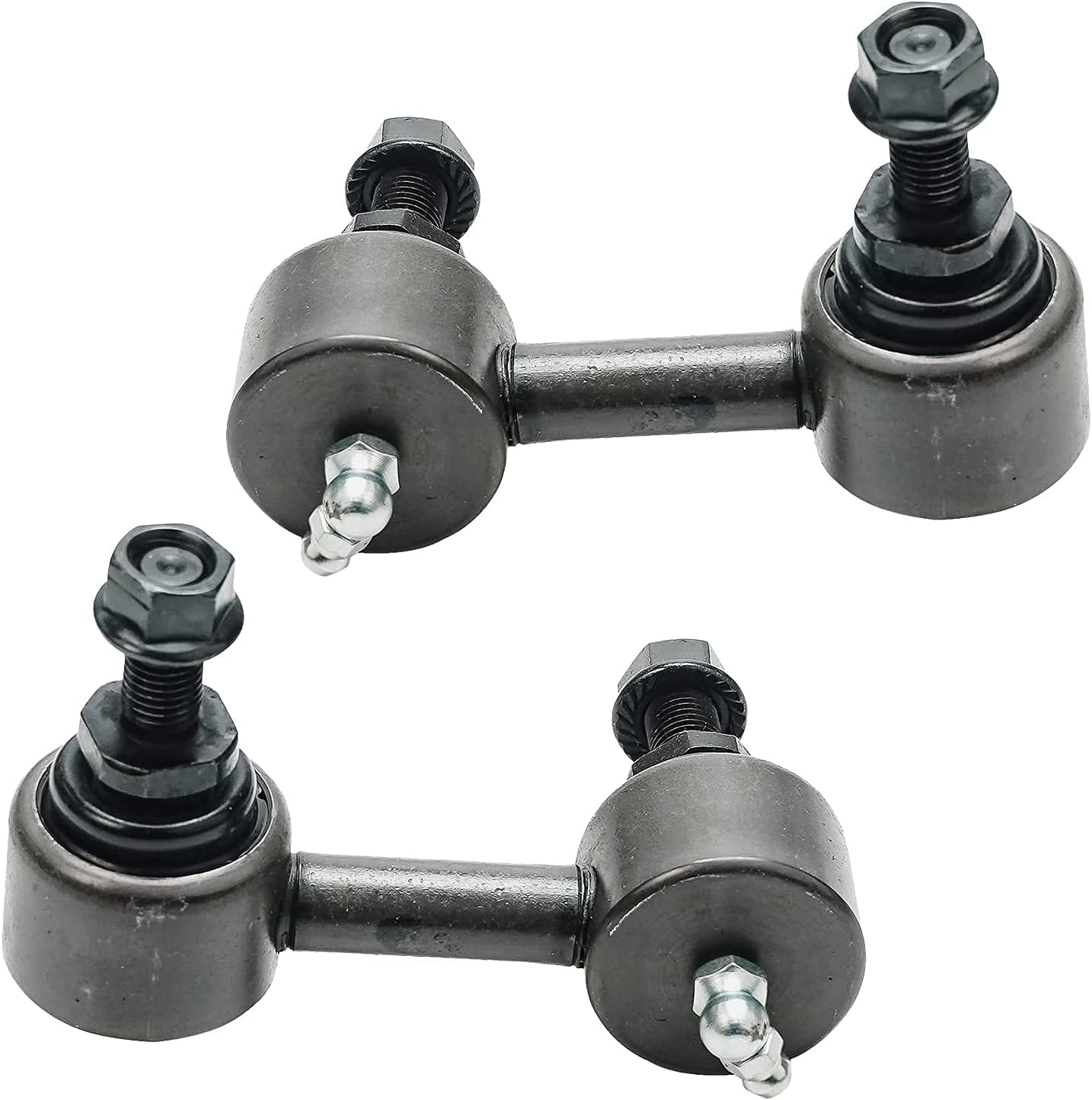 Detroit Axle - 1.8L Front 8pc Suspension Kit for 2006-2011 Honda Civic 2007 2008 2009 2010, 4 Inner & Outer Tie Rods, 2 Sway Bar Links, 2 Boots, Replacement