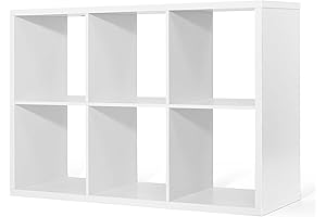 CAPHAUS Room Storage Organizer Shelf, with Open Storage Divider, Colors Available in...