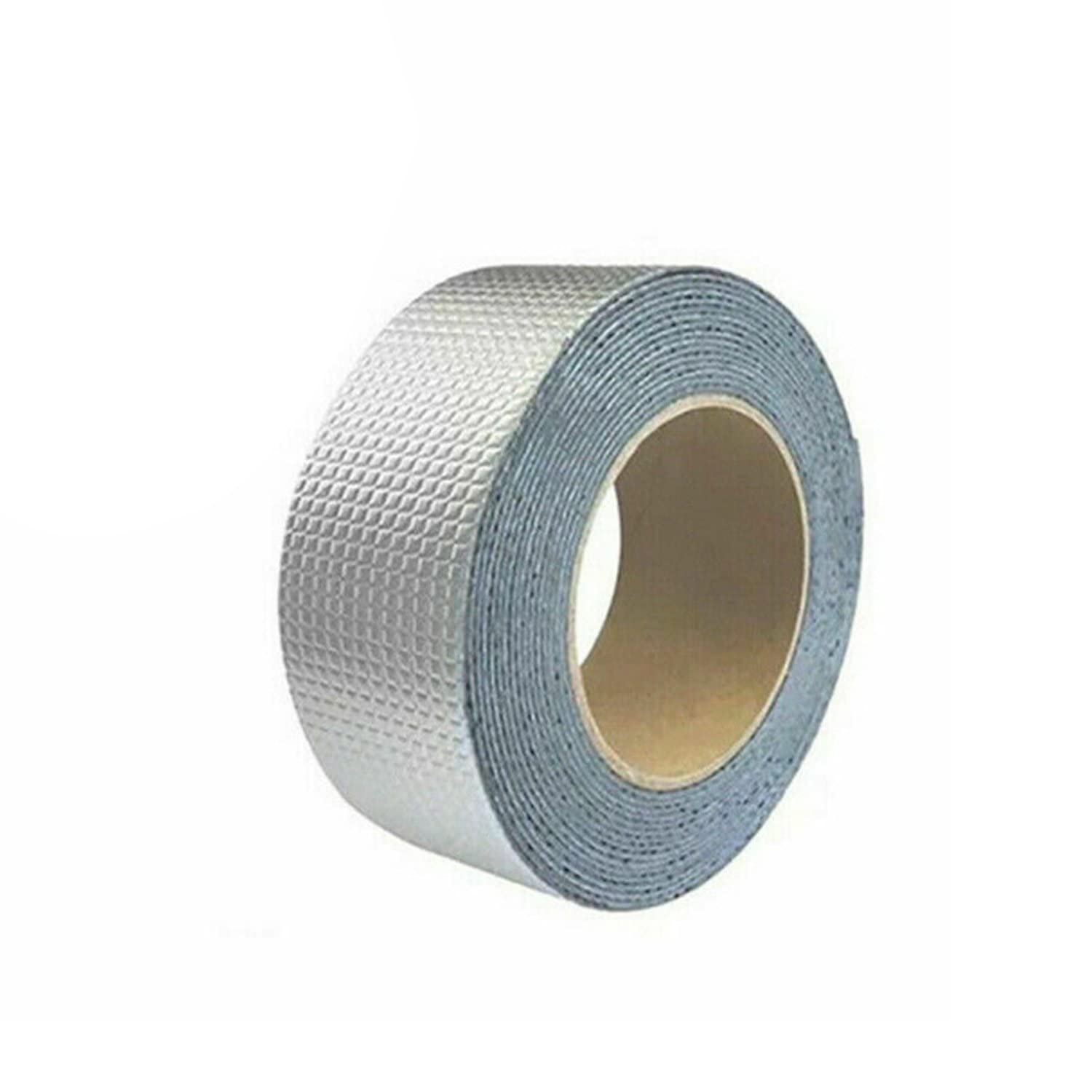 DeoDap Self-Adhesive Insulation Resistant High Temperature Heat Reflective Aluminium Foil Duct Tape Roll for Roof Leak, Surface Crack, Window Sill Gap, Pipe Rupture, Boat Sealing (Silver/Multicolor) (B09LV9NWPL) Amazon Price History, Amazon Price Tracker