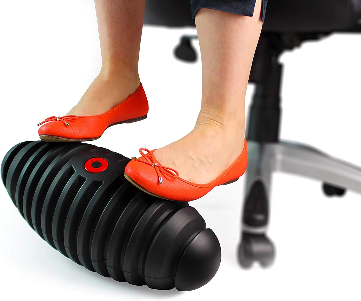 Floortex AFS-TEX Dynamic Active Foot Rest, Ergonomic Footrest to Keep You Active While Sitting - 7" x 16"