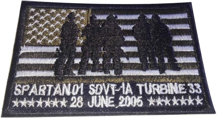DREAM ARMY Multicam Mark Seal Team Operation Red Wings Lone Survivor Spartan 01 SDVT-1A Embroidery Morale Patch Hook Backing