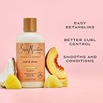SheaMoisture Curl & Style Milk Coconut & Hibiscus with Silk Protein & Neem Oil for Thick, Defined, Curly Hair Fair Trade, Sulfate-Free 8 oz - Image 4